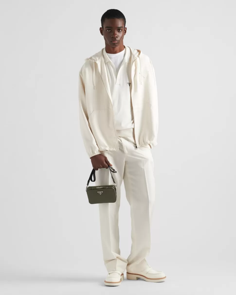 Prada Polo De Seda Y Algodón^Hombre TEJIDOS DE PUNTO