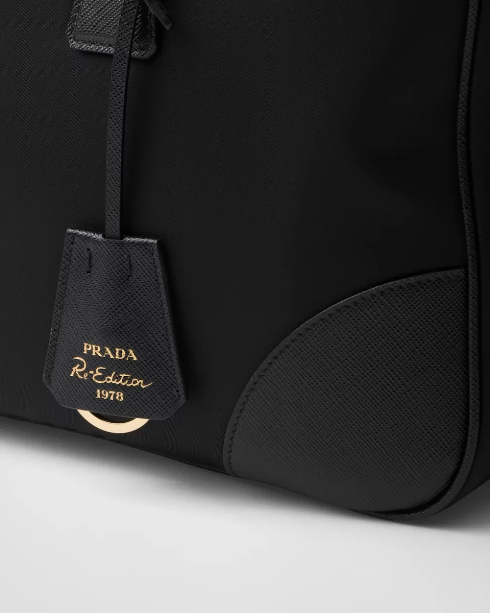 Prada Re-edition 1978 Large Re-nylon And Saffiano Leather Two-handle Bag^Mujer COLECCIÓN FEMENINA | BOLSOS CON ASA SUPERIOR