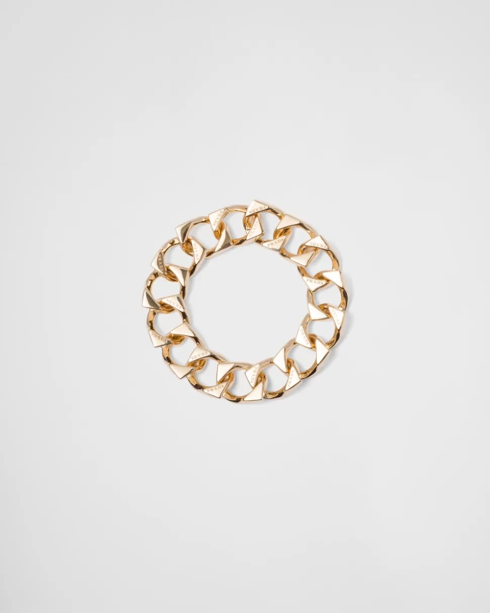 Prada Pulsera Eternal Gold De Oro Amarillo^Mujer/Hombre COLECCIÓN DE JOYERÍA ELEGANTE | COLECCIÓN DE JOYERÍA ELEGANTE