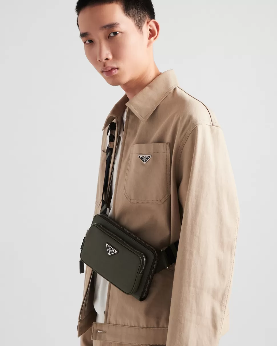 Prada Riñonera De Piel Saffiano^Hombre BOLSOS MENSAJEROS