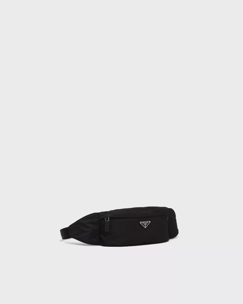 Prada Riñonera De Re-nylon Y Piel Saffiano^ COLECCIÓN MASCULINA