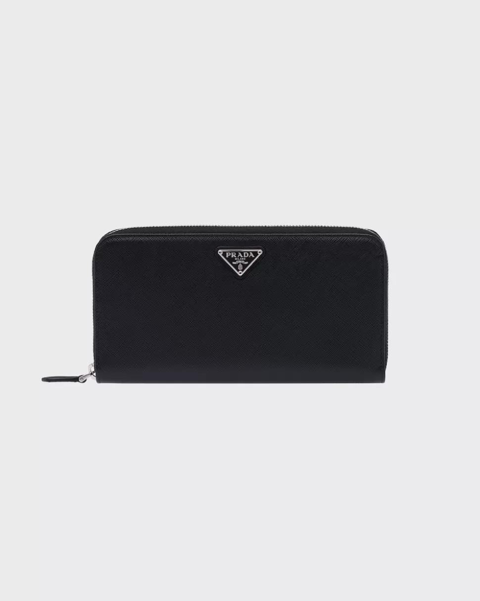 Prada Saffiano Leather Wallet^Mujer CARTERAS Y TARJETEROS