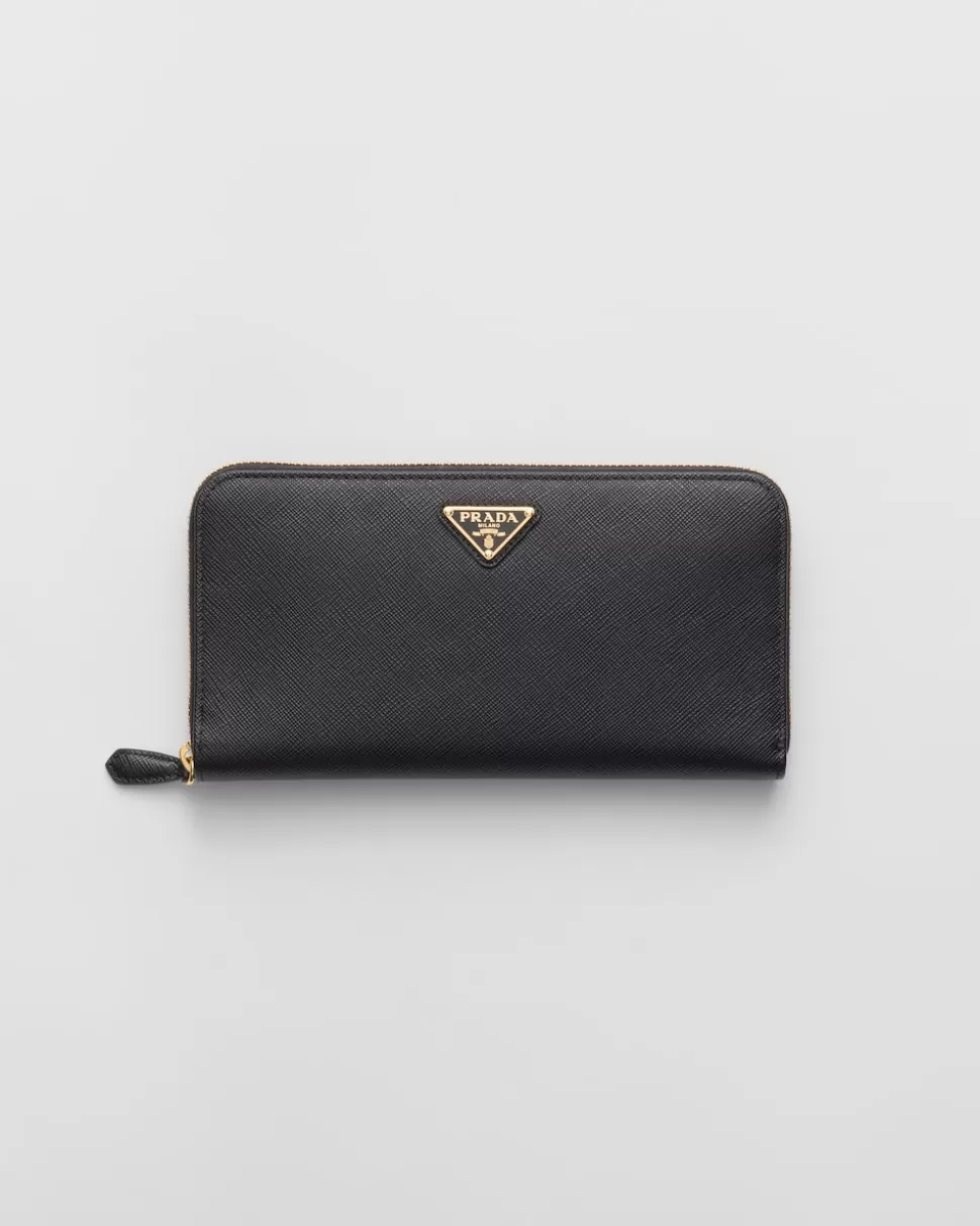 Prada Saffiano Leather Wallet^Mujer CARTERAS Y TARJETEROS