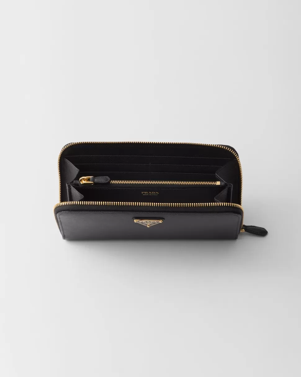 Prada Saffiano Leather Wallet^Mujer CARTERAS Y TARJETEROS
