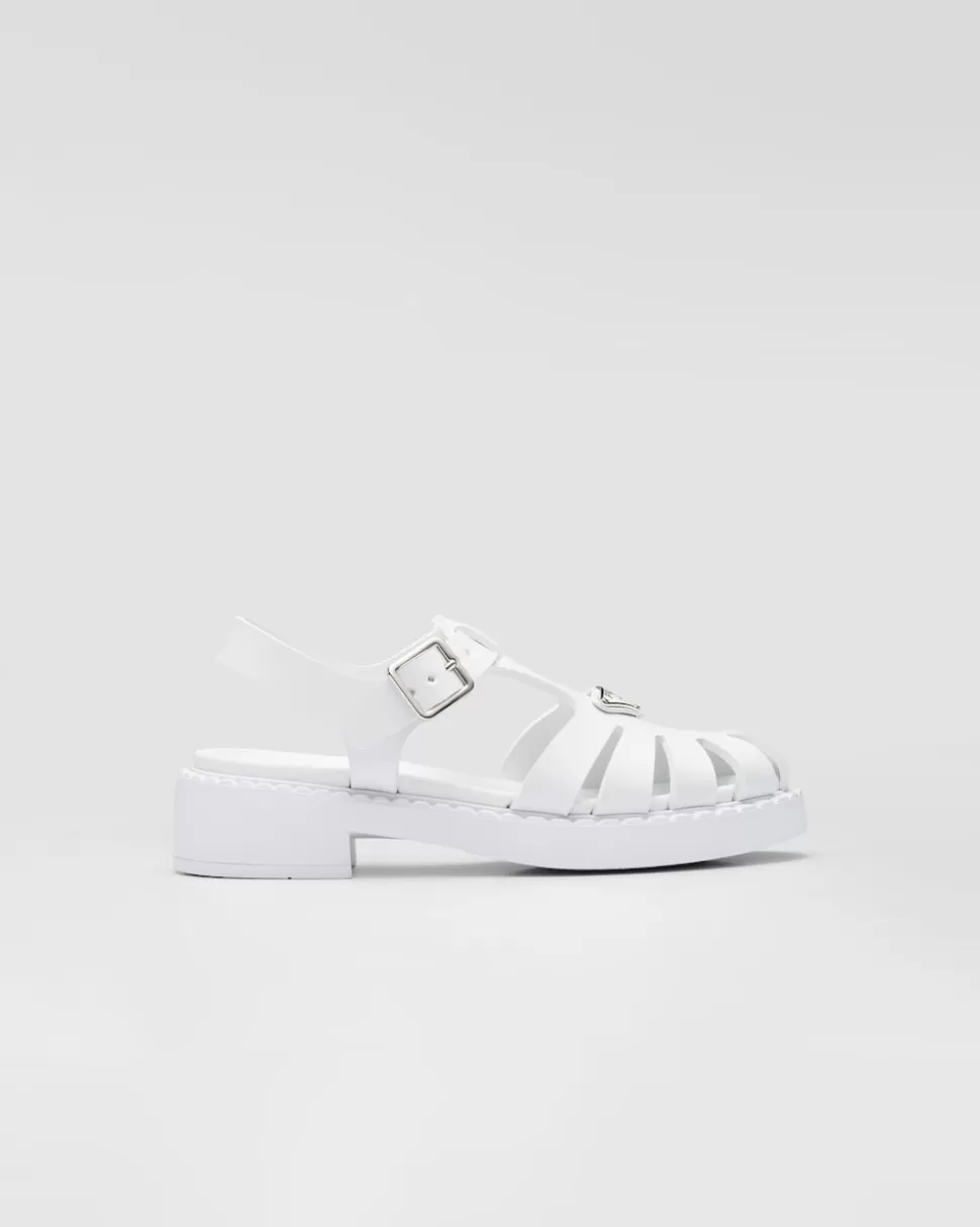 Prada Sandalias Deportivas En Goma^Mujer SANDALIAS