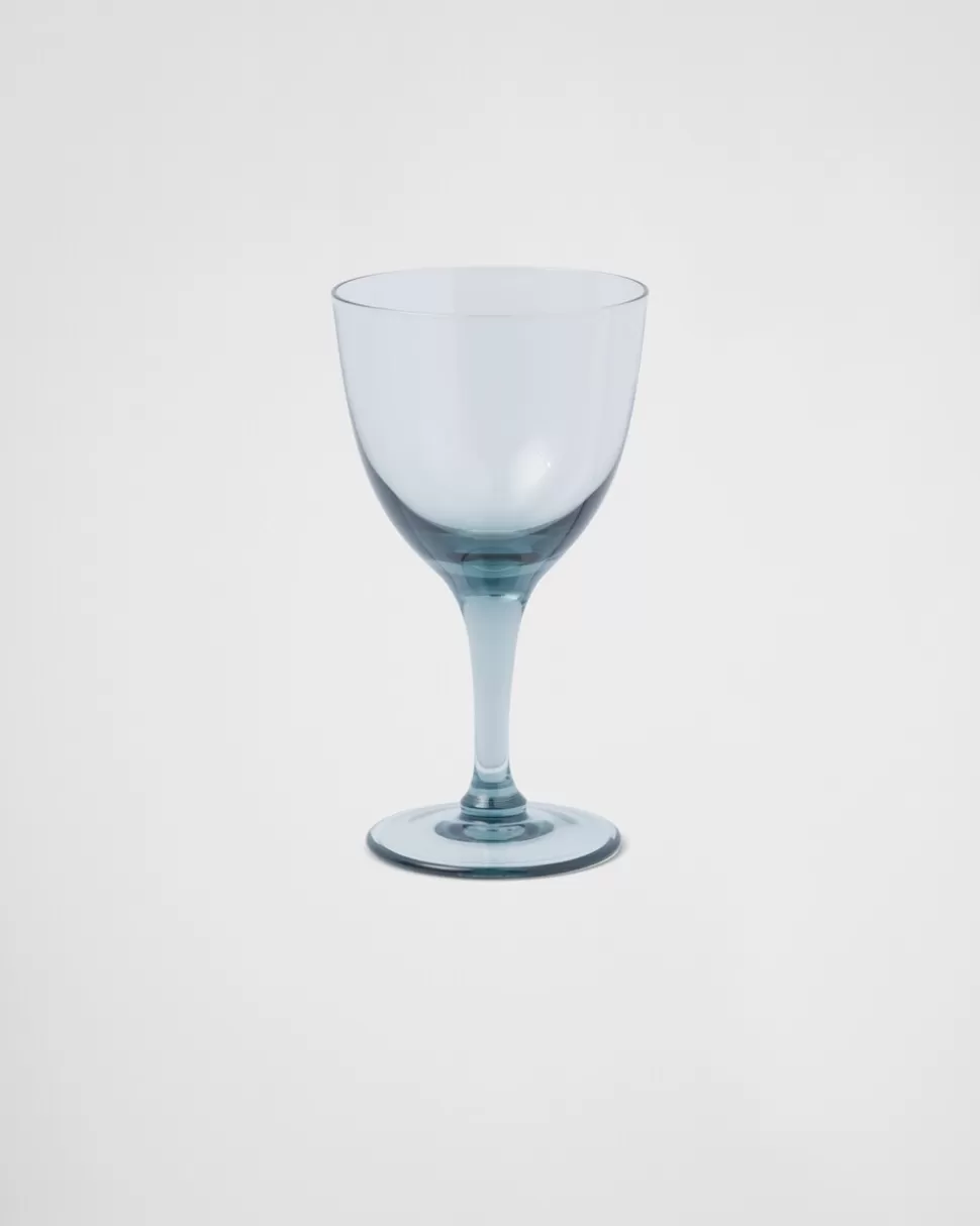 Prada Set De Dos Copas De Agua De Cristal - New York^ COPAS Y VASOS