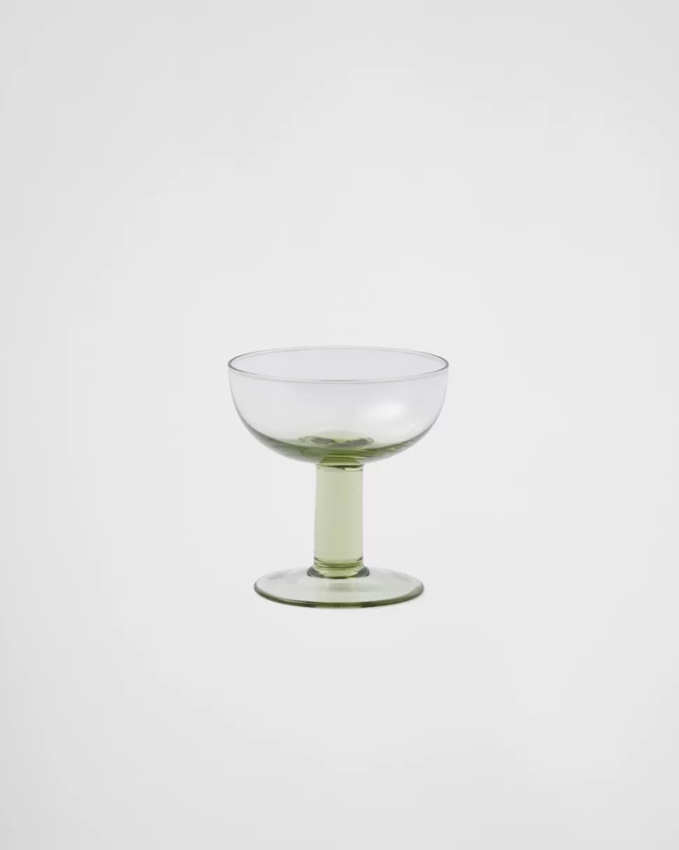 Prada Set De Dos Copas De Champán Pompadour De Cristal - Plinth^ COPAS Y VASOS