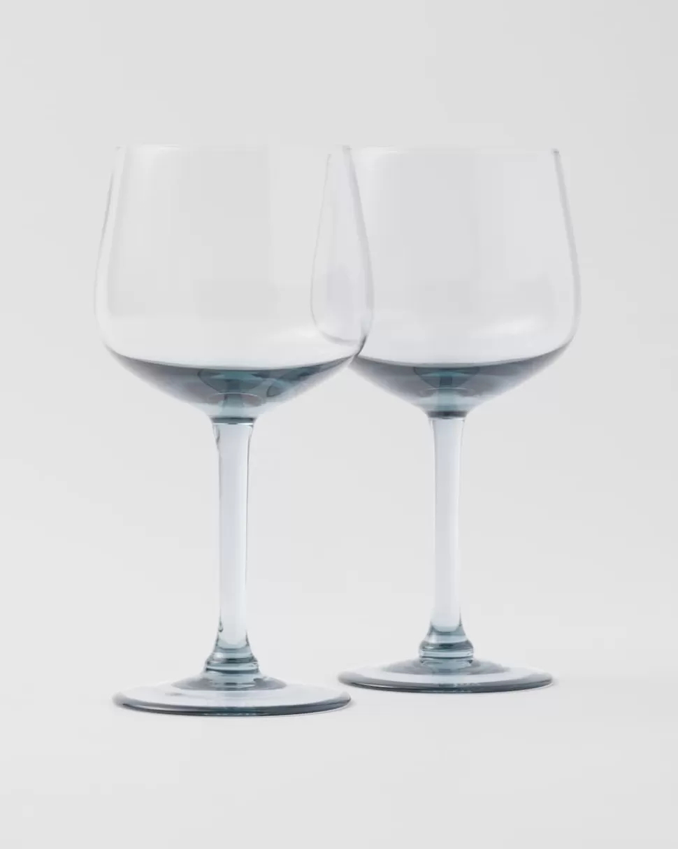 Prada Set De Dos Copas De Vino Blanco De Cristal - New York^ COPAS Y VASOS