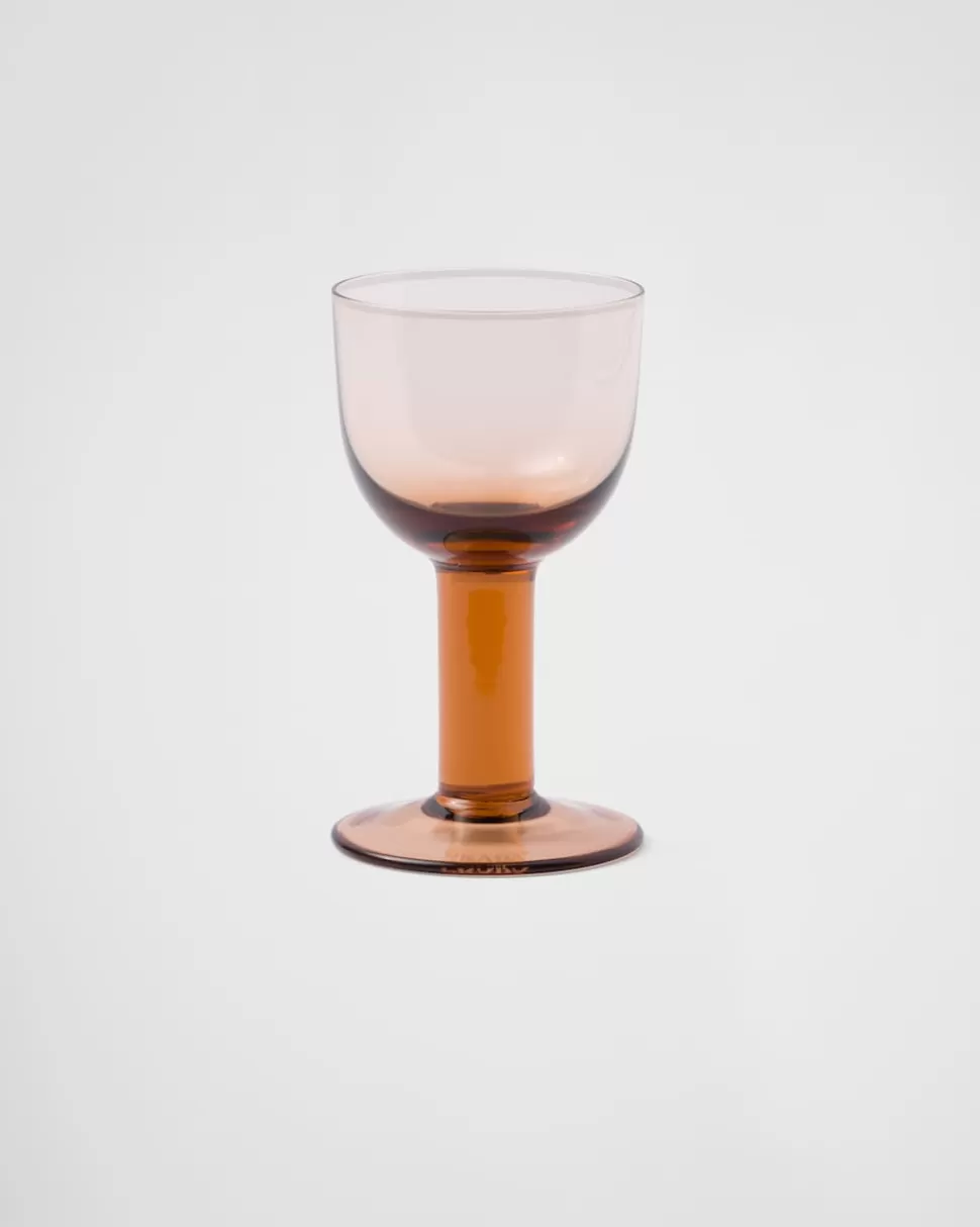 Prada Set De Dos Copas De Vino Blanco De Cristal - Plinth^ COPAS Y VASOS