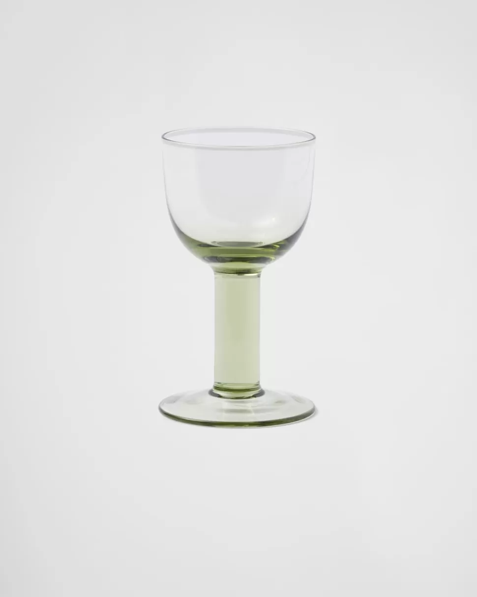 Prada Set De Dos Copas De Vino Blanco De Cristal - Plinth^ COPAS Y VASOS