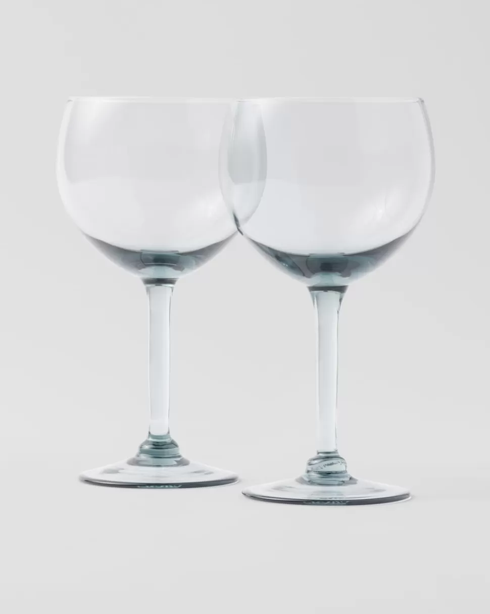 Prada Set De Dos Copas De Vino Tinto De Cristal - New York^ COPAS Y VASOS