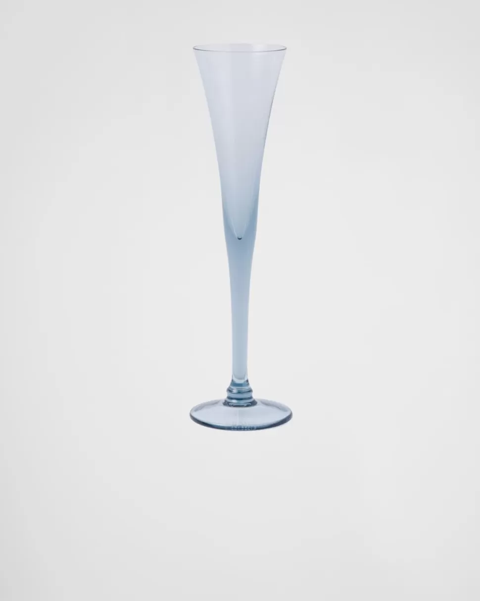 Prada Set De Dos Copas Flauta De Cristal - New York^ COPAS Y VASOS