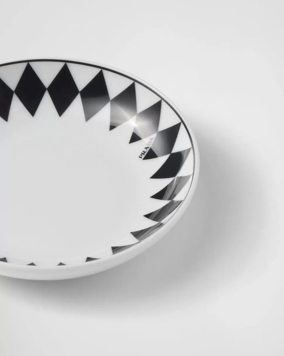 Prada Set De Dos Cuencos De Salsa De Porcelana - Checkerboard^ PLATOS Y BOLES