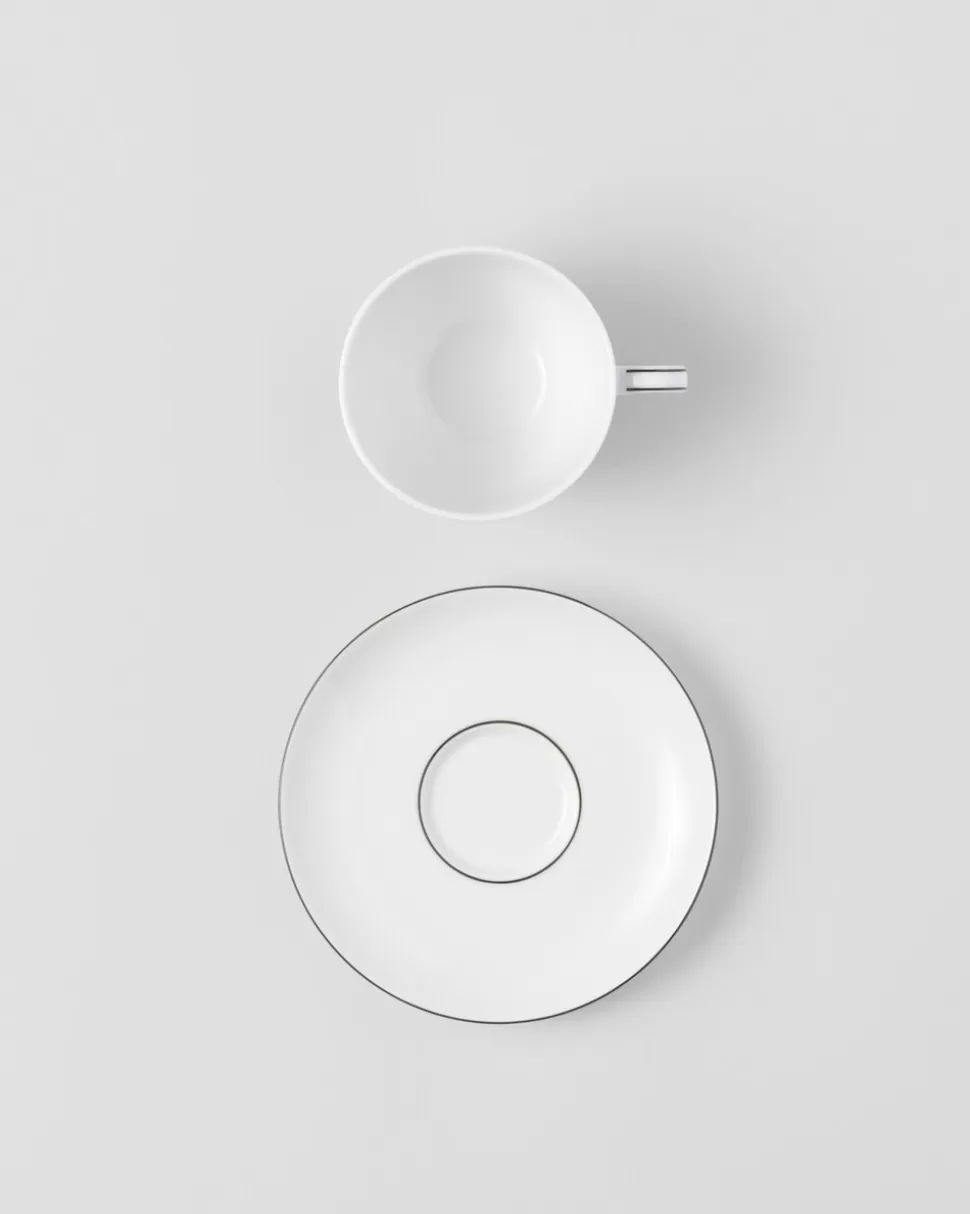 Prada Set De Dos Tazas De Té De Porcelana - Stripes^ TÉ Y CAFÉ