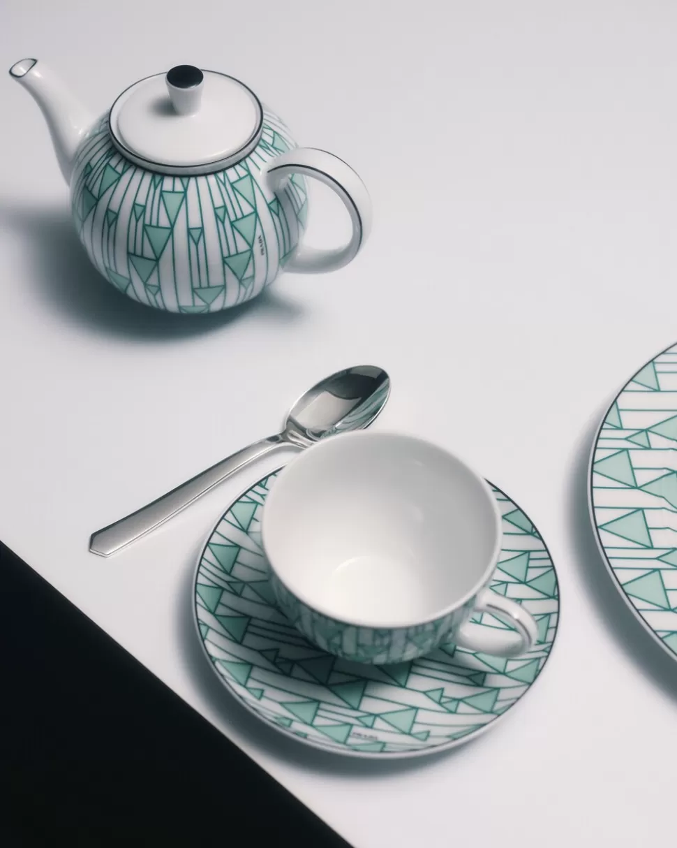 Prada Set De Dos Tazas De Té De Porcelana - Vienna Green^ TÉ Y CAFÉ