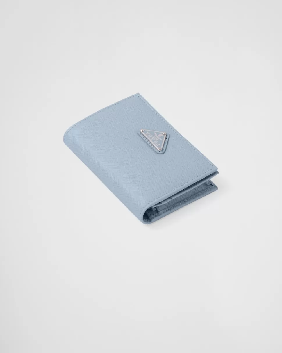 Prada Small Saffiano Leather Wallet^Mujer CARTERAS Y TARJETEROS