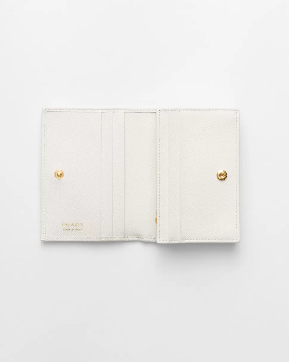 Prada Small Saffiano Leather Wallet^Mujer CARTERAS Y TARJETEROS