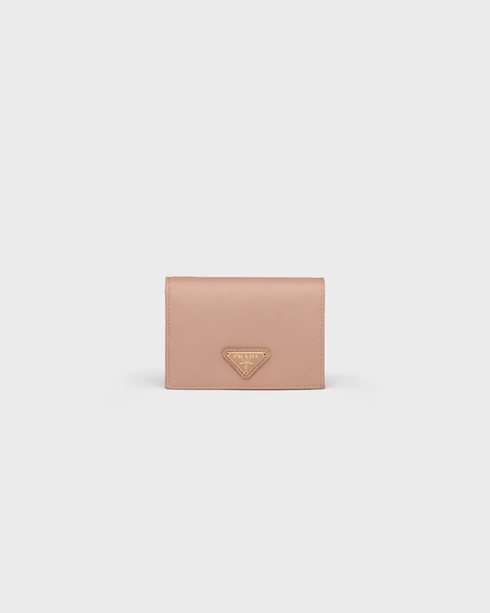Prada Small Saffiano Leather Wallet^Mujer CARTERAS Y TARJETEROS