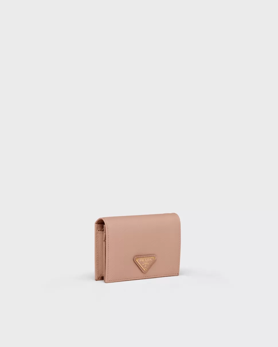 Prada Small Saffiano Leather Wallet^Mujer CARTERAS Y TARJETEROS