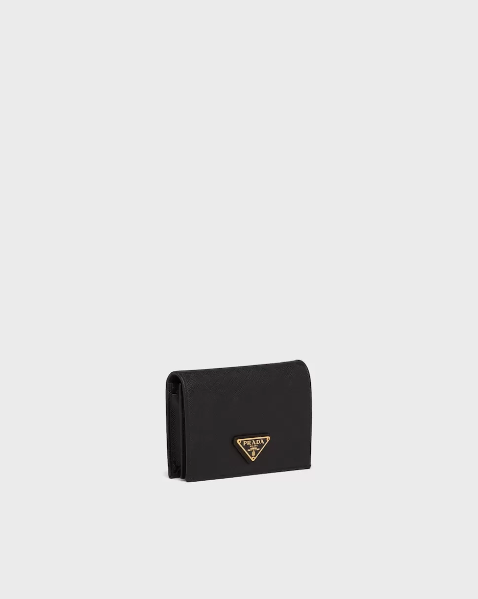 Prada Small Saffiano Leather Wallet^Mujer CARTERAS Y TARJETEROS