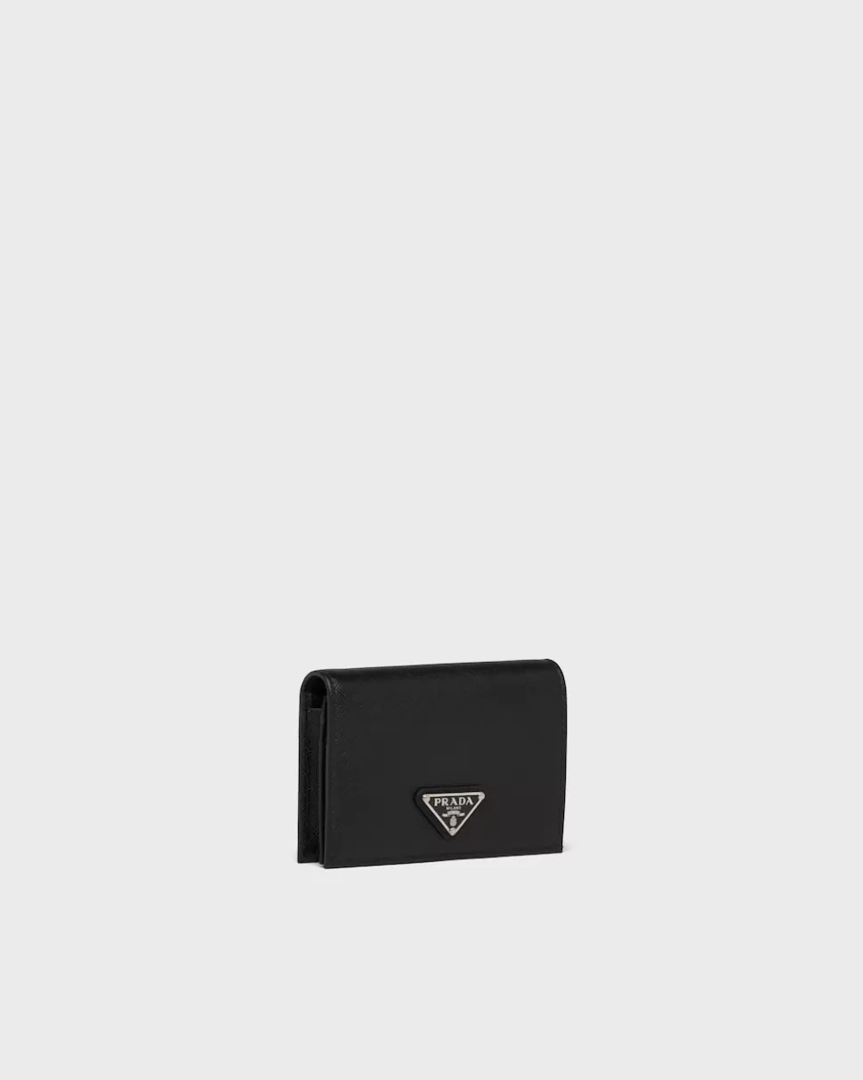 Prada Small Saffiano Leather Wallet^Mujer CARTERAS Y TARJETEROS