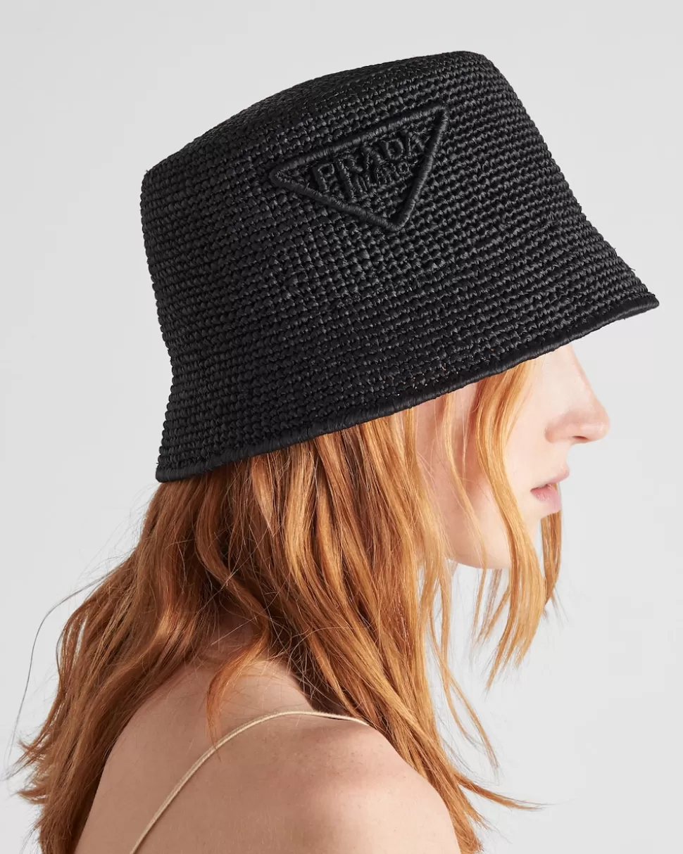 Prada Sombrero De Pescador De Croché^Mujer SOMBREROS Y GUANTES