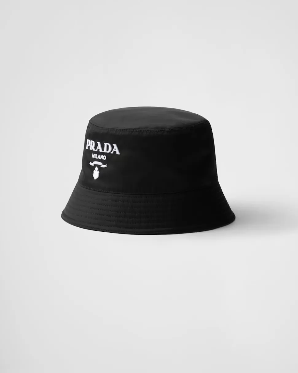 Prada Sombrero De Pescador De Re-nylon^Hombre SOMBREROS Y GUANTES