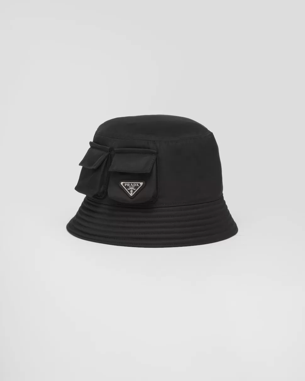 Prada Sombrero De Pescador De Re-nylon^Hombre COLECCIÓN MASCULINA | SOMBREROS Y GUANTES