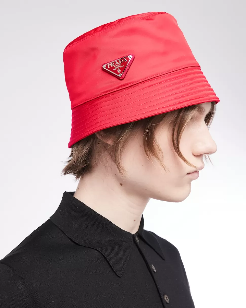 Prada Sombrero Tipo Pescador De Re-nylon^ COLECCIÓN MASCULINA
