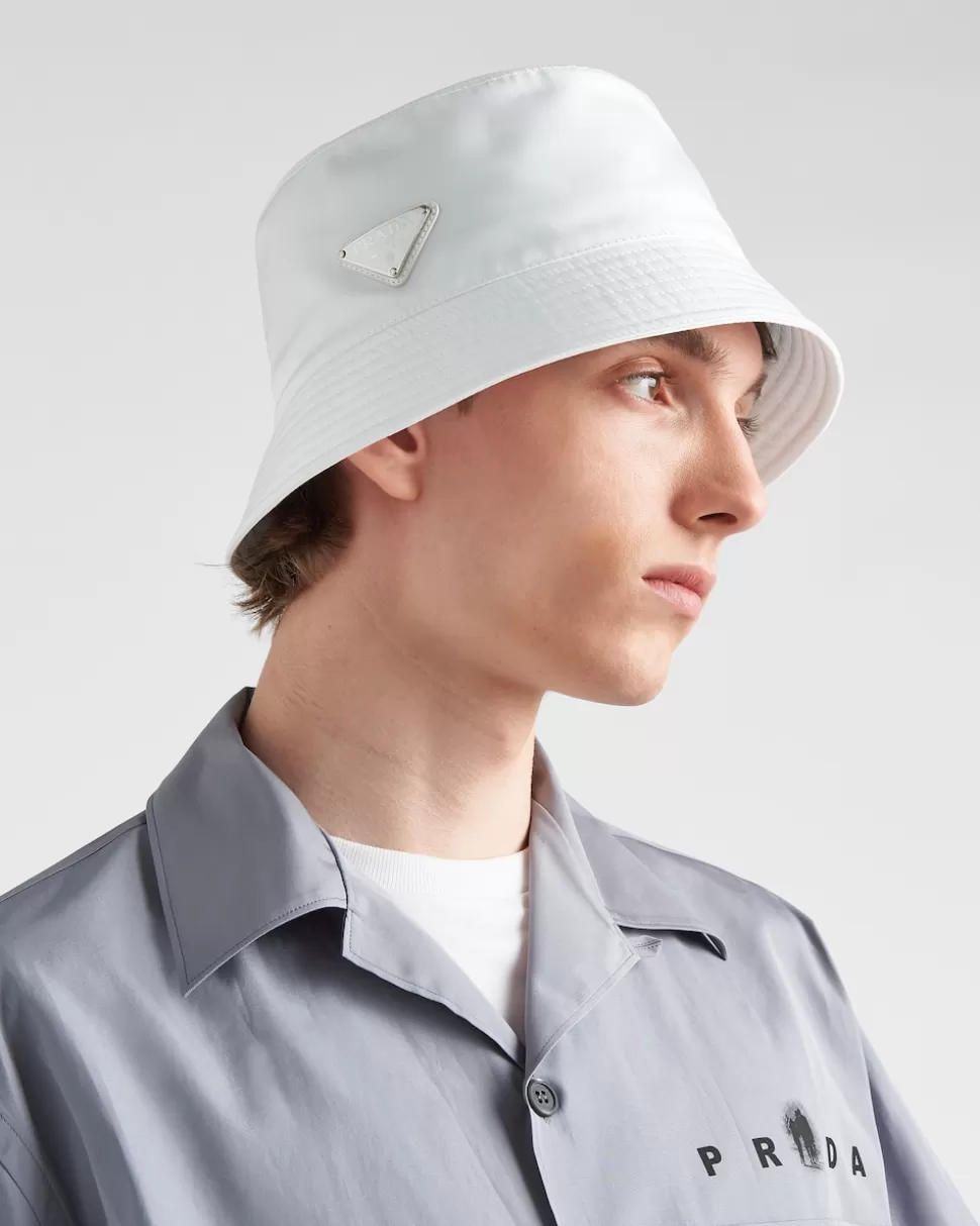 Prada Sombrero Tipo Pescador De Re-nylon^Hombre COLECCIÓN MASCULINA | SOMBREROS Y GUANTES