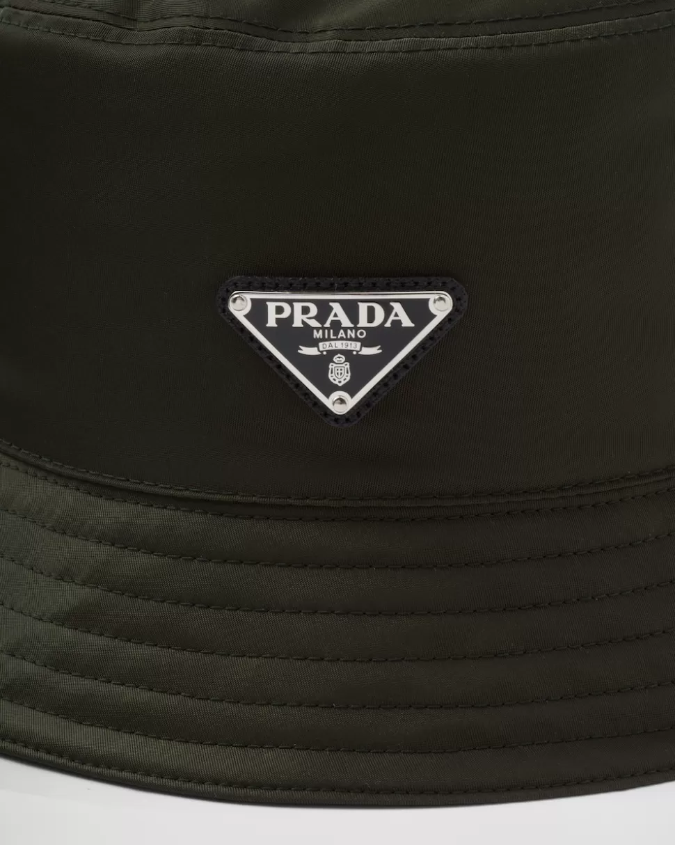 Prada Sombrero Tipo Pescador De Re-nylon^Hombre COLECCIÓN MASCULINA | SOMBREROS Y GUANTES