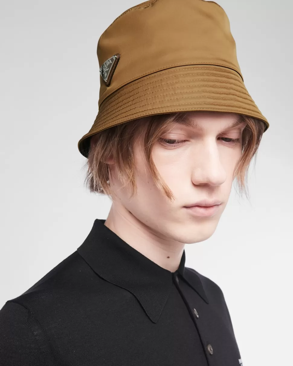 Prada Sombrero Tipo Pescador De Re-nylon^Hombre COLECCIÓN MASCULINA | SOMBREROS Y GUANTES