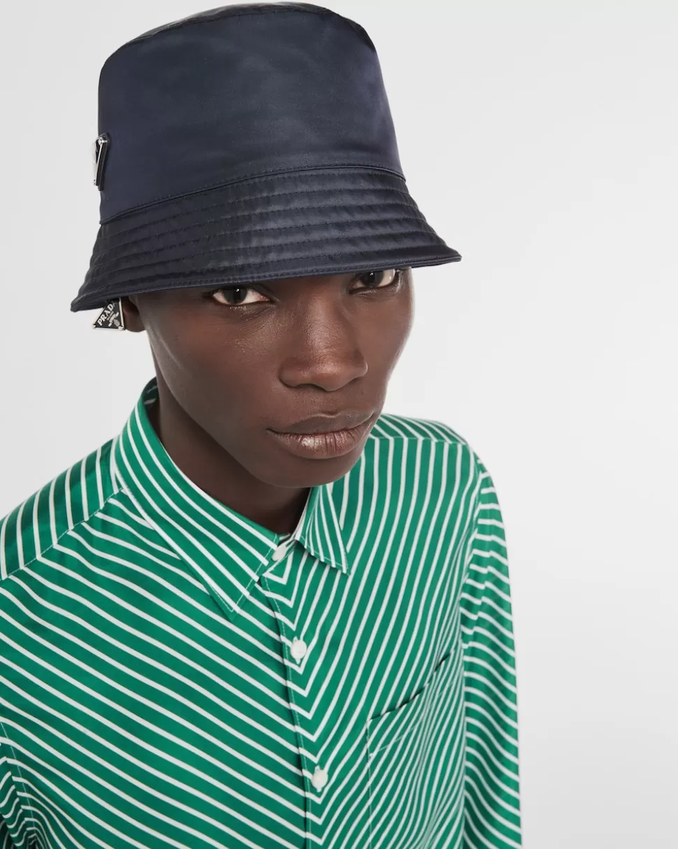 Prada Sombrero Tipo Pescador De Re-nylon^Hombre COLECCIÓN MASCULINA | SOMBREROS Y GUANTES