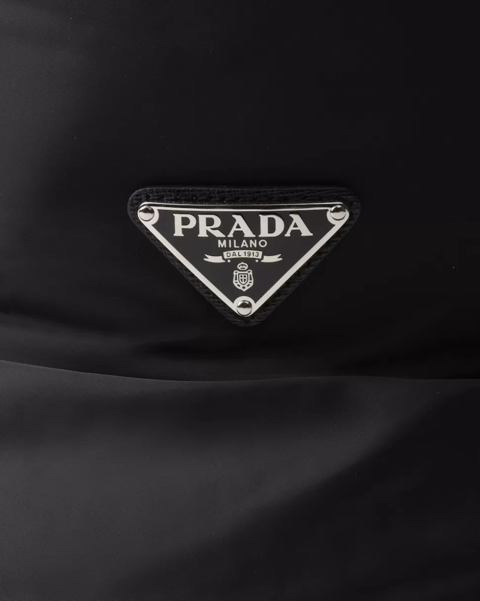 Prada Sombrero Tipo Pescador De Re-nylon Acolchado^Hombre SOMBREROS Y GUANTES