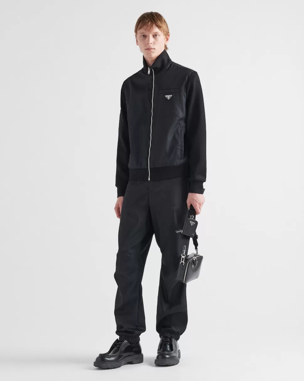 Prada Sudadera Con Detalles De Re-nylon^Hombre ROPA DEPORTIVA Y SUDADERAS