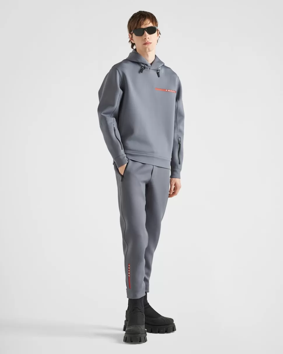 Prada Sudadera De Punto Doble Reciclado^Hombre ROPA