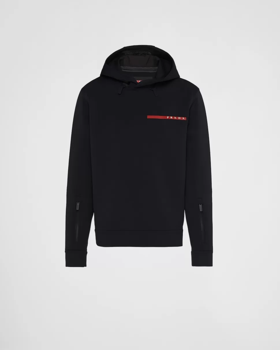 Prada Sudadera De Punto Doble Reciclado^Hombre ROPA