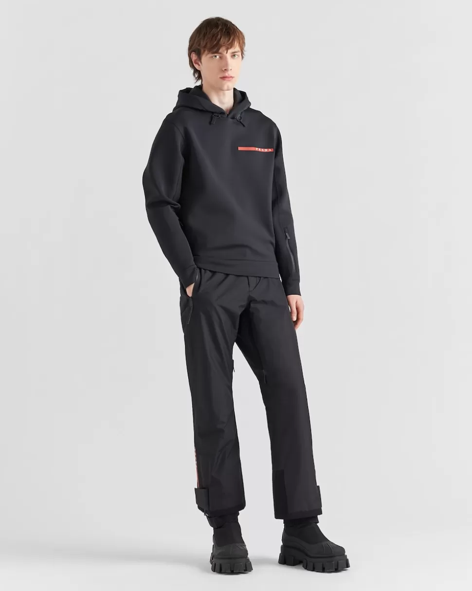 Prada Sudadera De Punto Doble Reciclado^Hombre ROPA