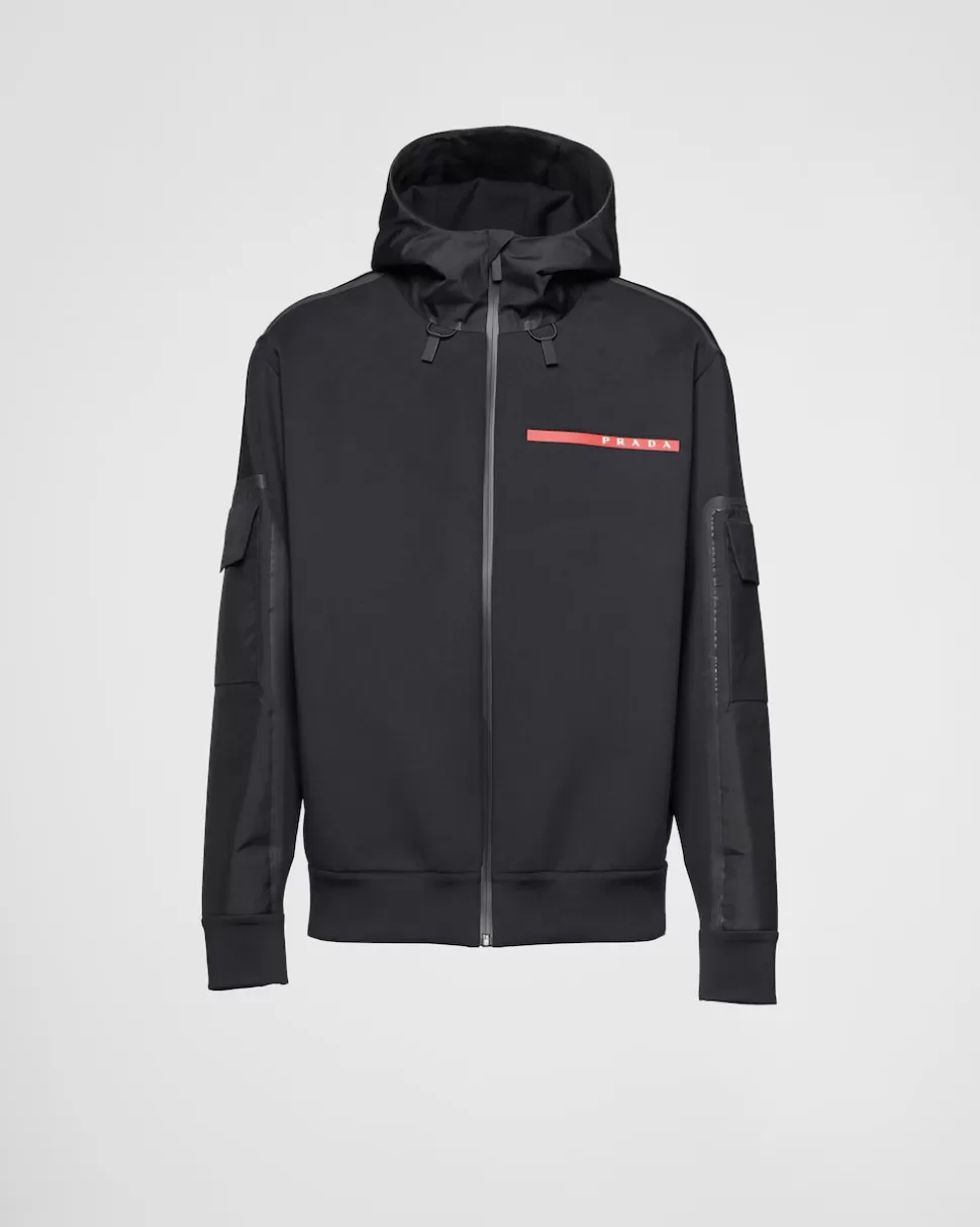 Prada Sudadera De Punto Técnico Reciclado^Hombre ROPA