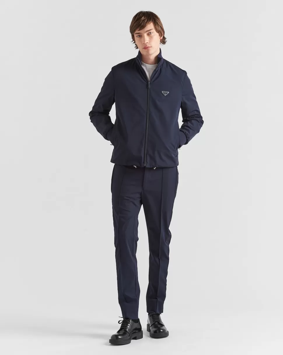 Prada Sudadera De Tejido Técnico Elástico^Hombre ROPA DE ABRIGO