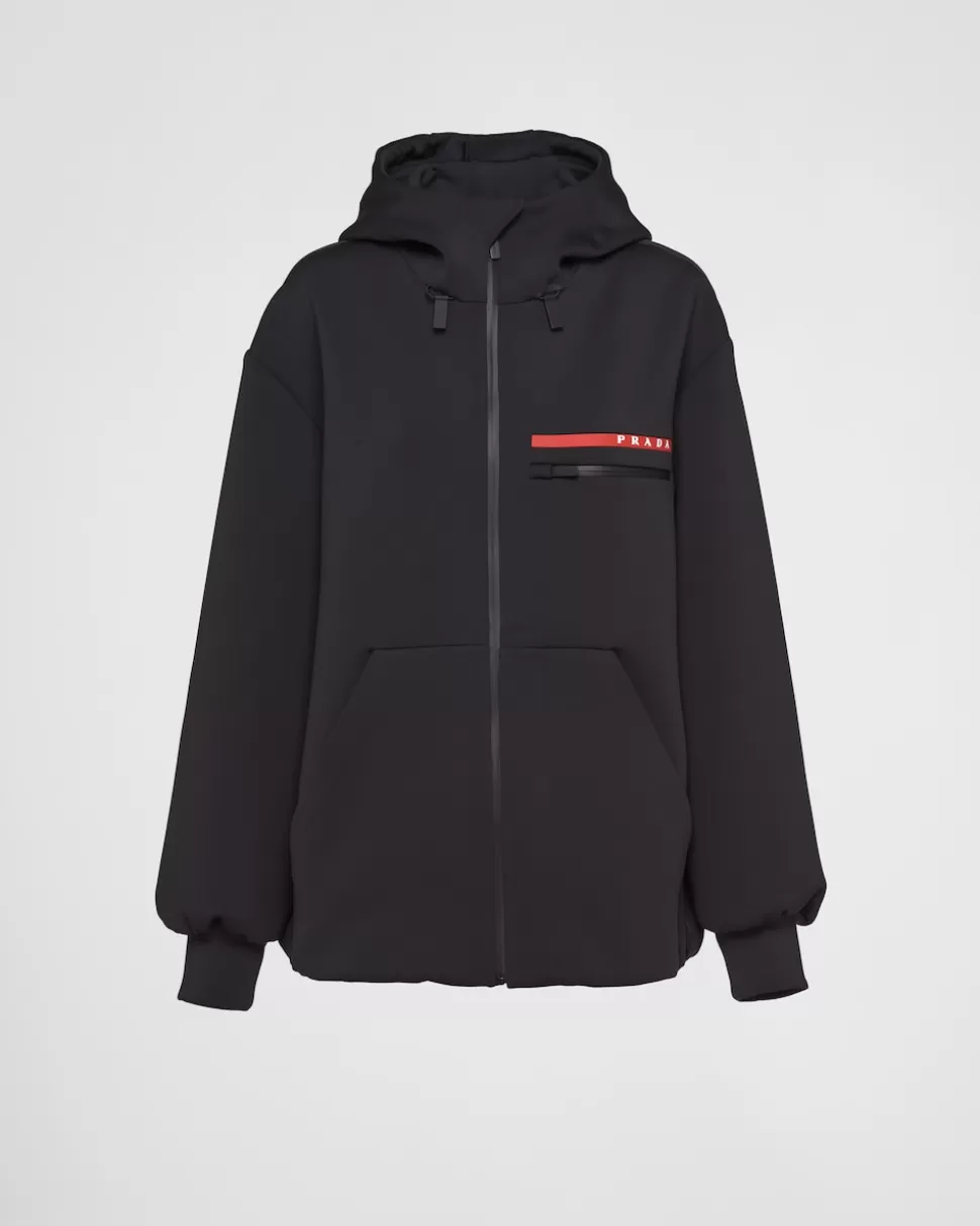 Prada Sudadera Extragrande Tejido Técnico Reciclado^Mujer ROPA