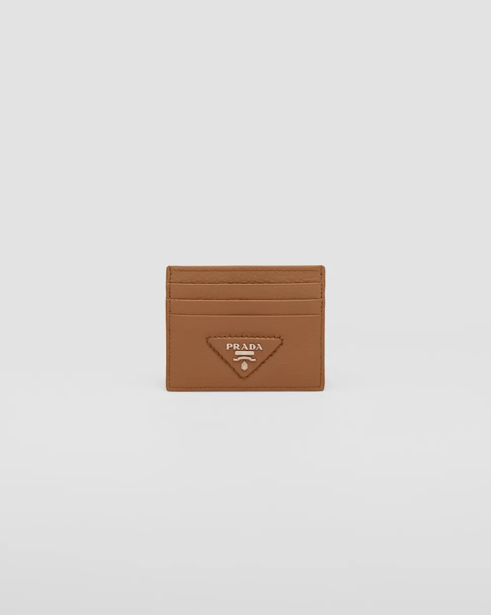 Prada Tarjetero De Piel^Mujer CARTERAS Y TARJETEROS