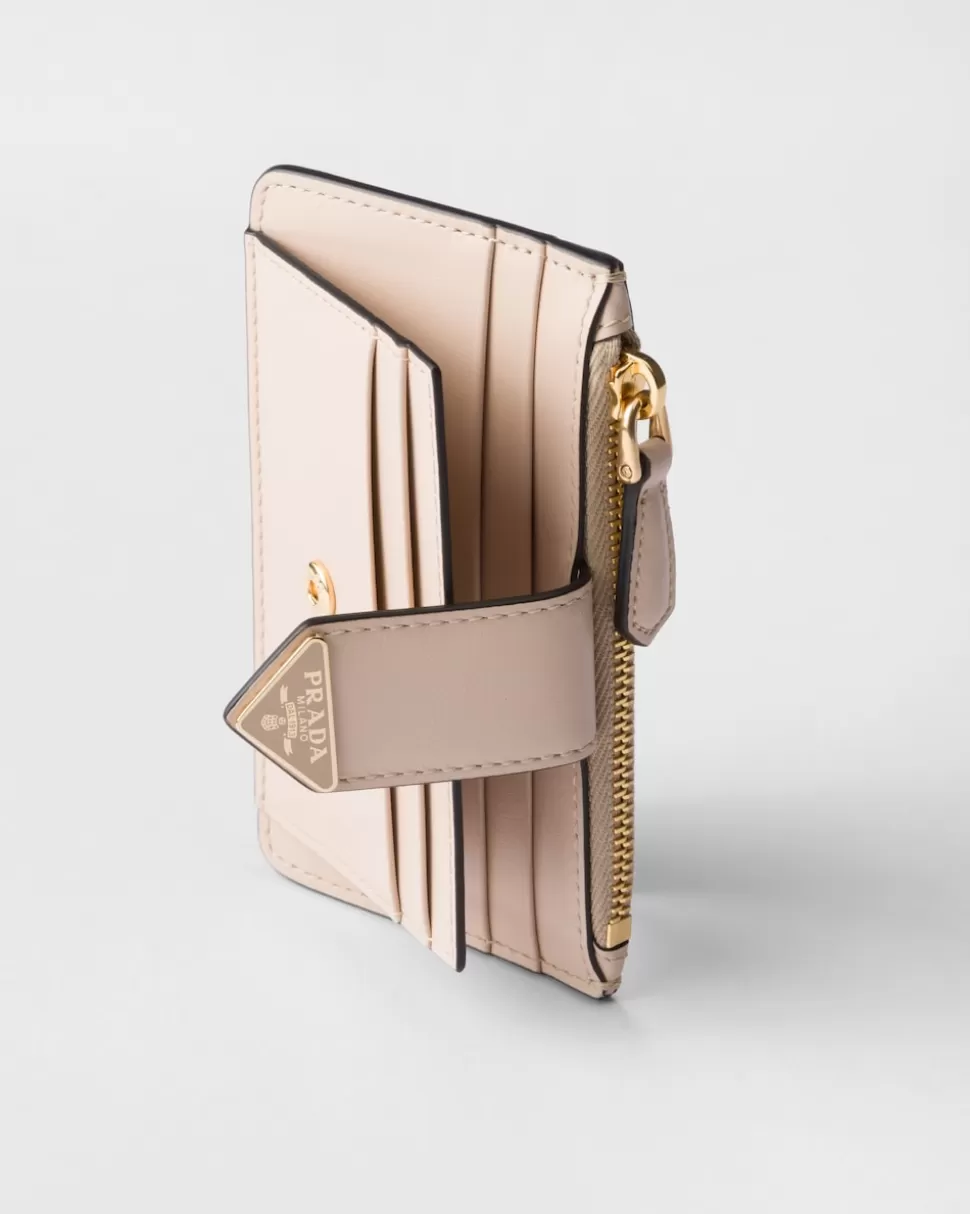 Prada Tarjetero De Piel^Mujer CARTERAS Y TARJETEROS