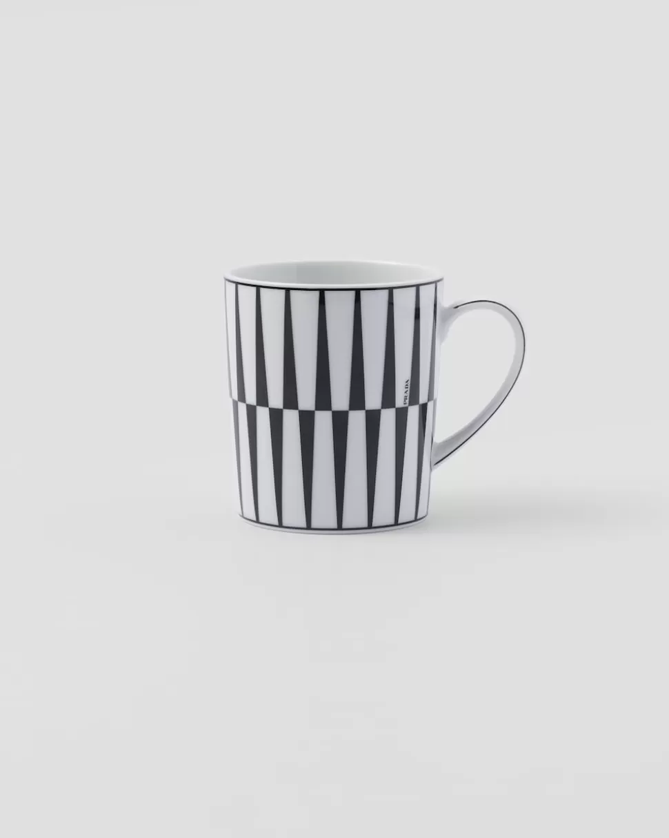 Prada Taza De Porcelana - Stripes^ TÉ Y CAFÉ