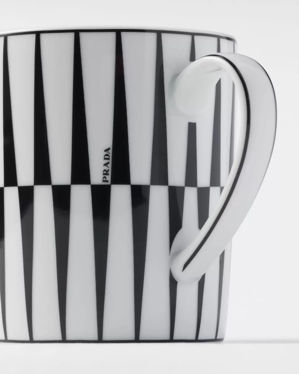 Prada Taza De Porcelana - Stripes^ TÉ Y CAFÉ