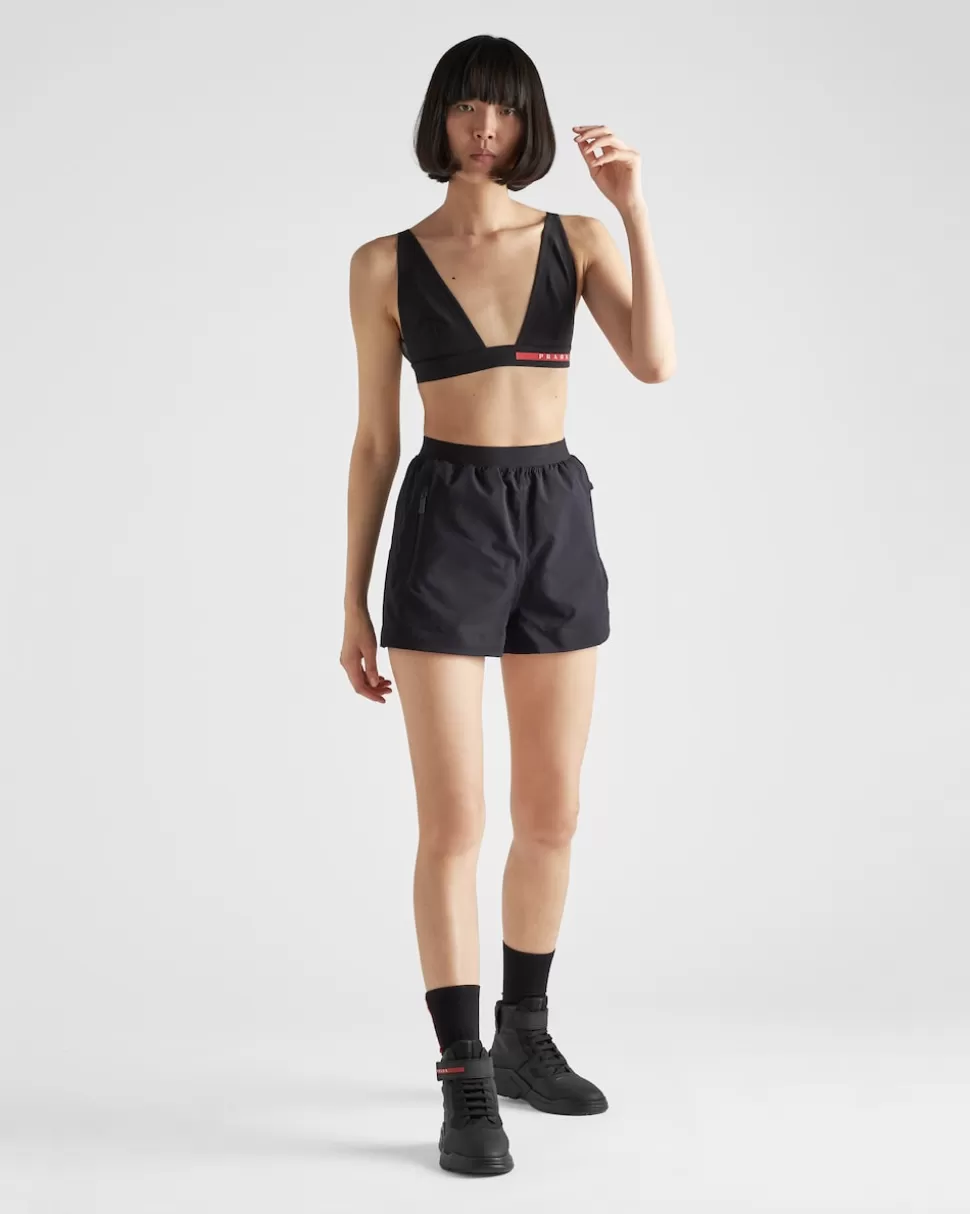 Prada Top De Baño De Punto Elástico^Mujer ROPA