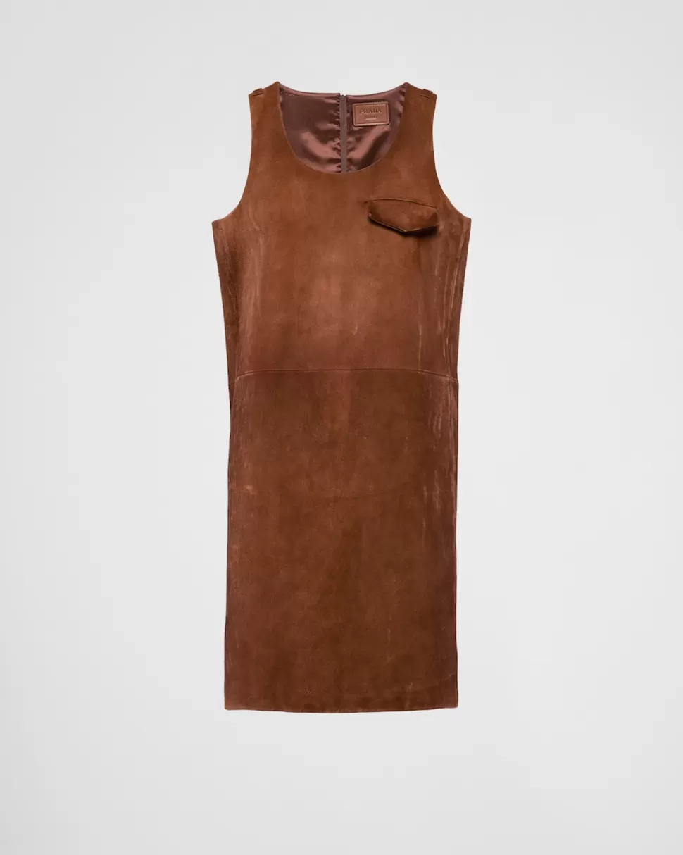 Prada Top Largo De Ante^Hombre ROPA DE PIEL