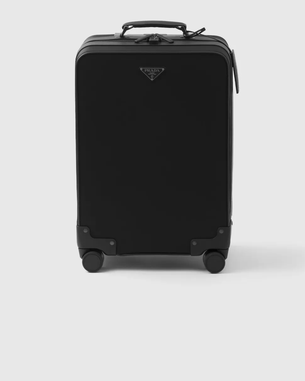 Prada Trolley De Re-nylon Y Piel Saffiano^ COLECCIÓN MASCULINA