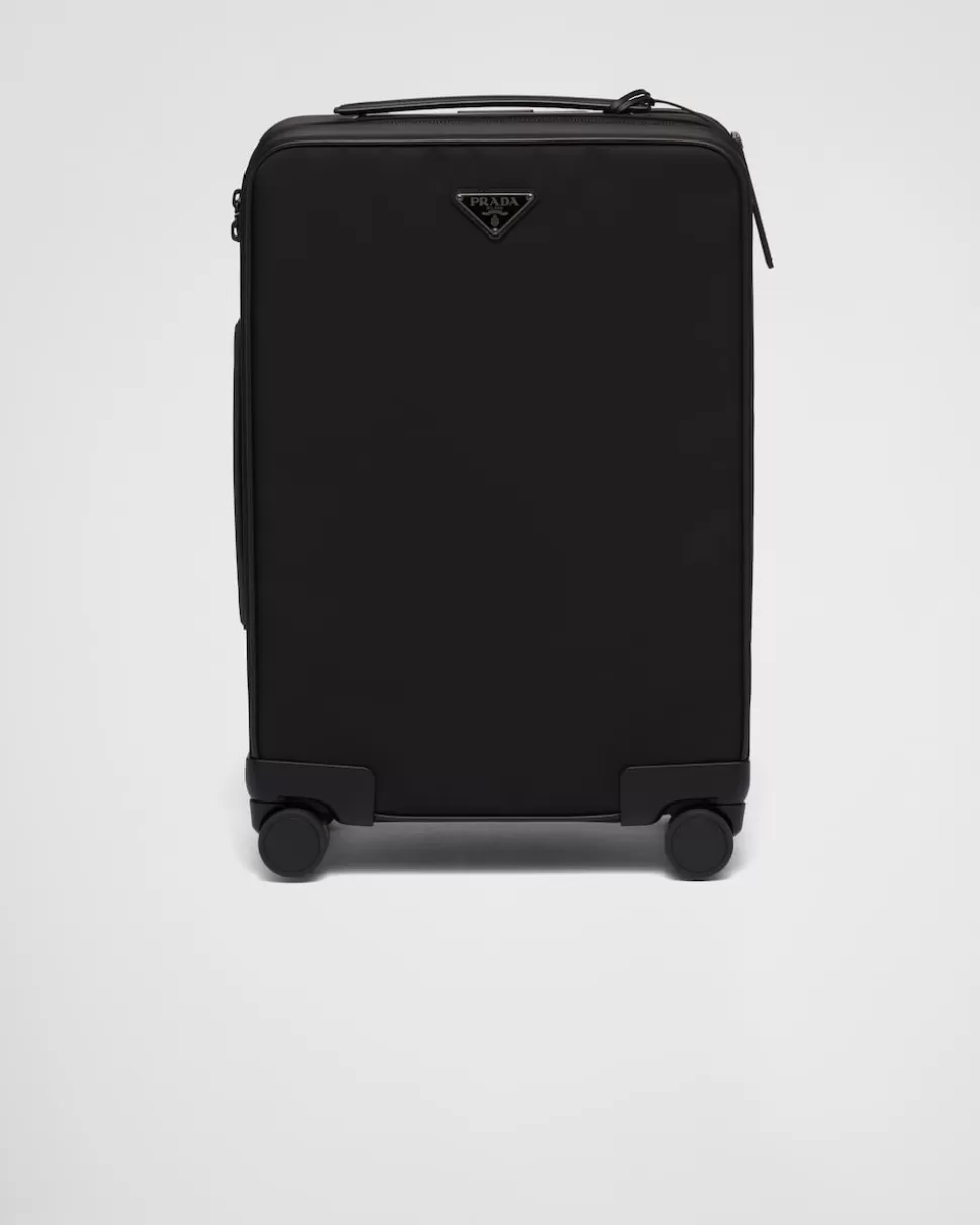Prada Trolley De Re-nylon Y Piel Saffiano^ COLECCIÓN MASCULINA