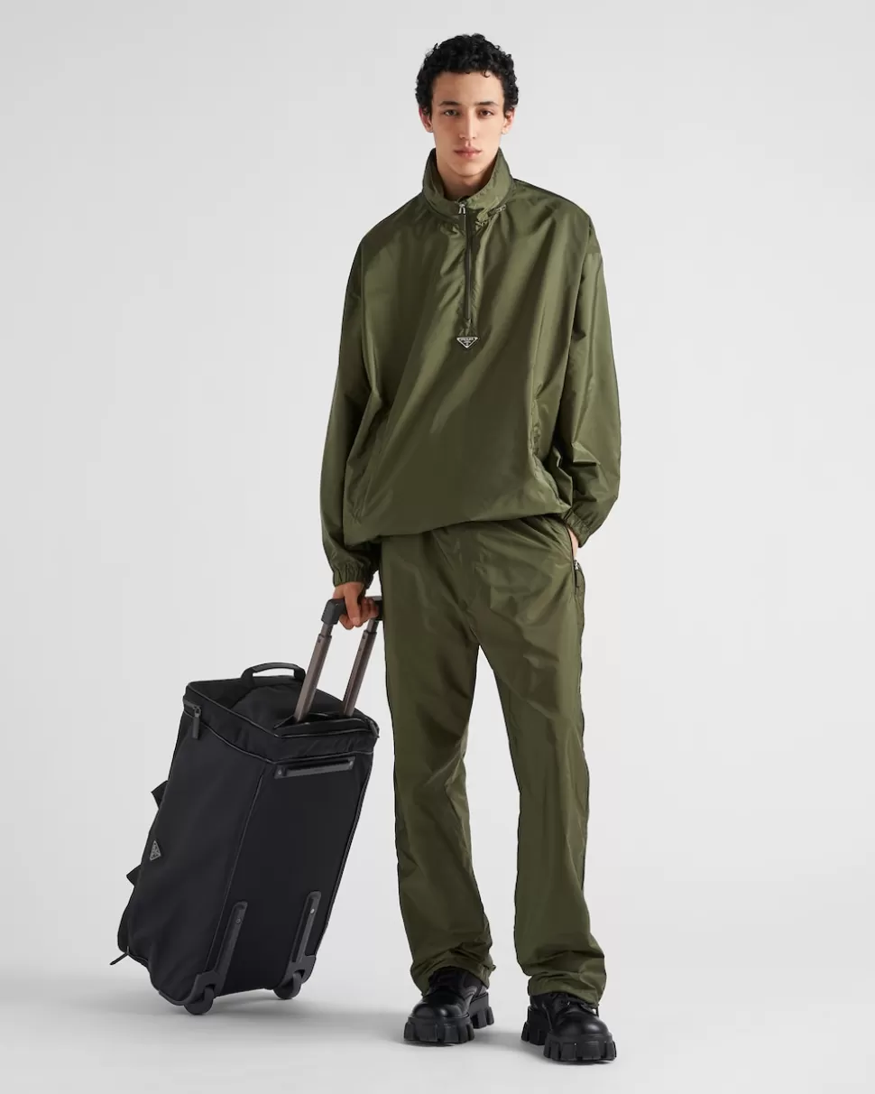 Prada Trolley De Re-nylon Y Piel Saffiano^ COLECCIÓN MASCULINA